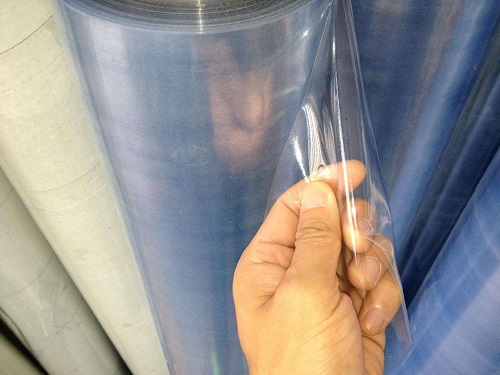 transparent PVC film