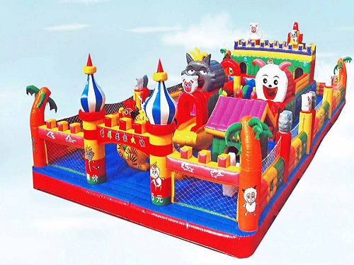 inflatable castle fabric