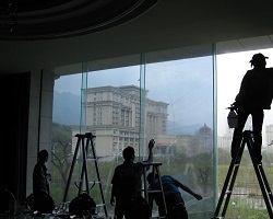 decorative glass window film