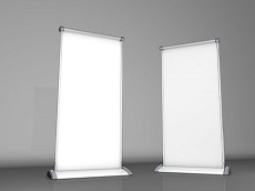 rollup banner stand