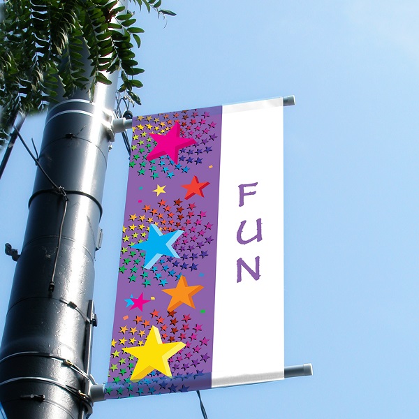 outdoor Lamp Post Banners