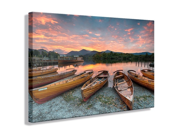 district canvas print 