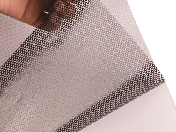 perforated vinyl stickers