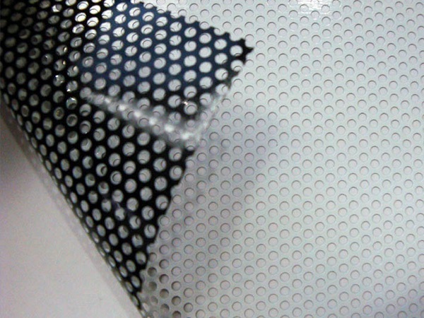 perforated vinyl film