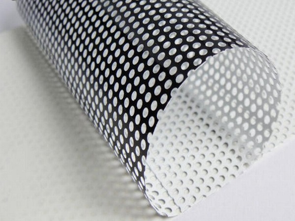 perforated vinyl film