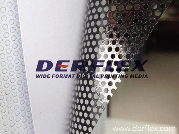 perforated vinyl film