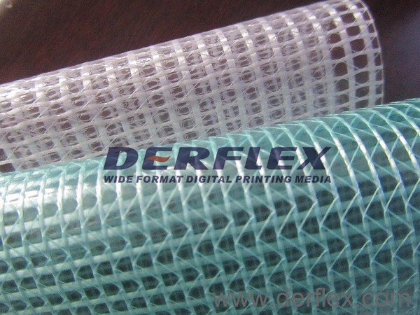 Transparent PVC fabric