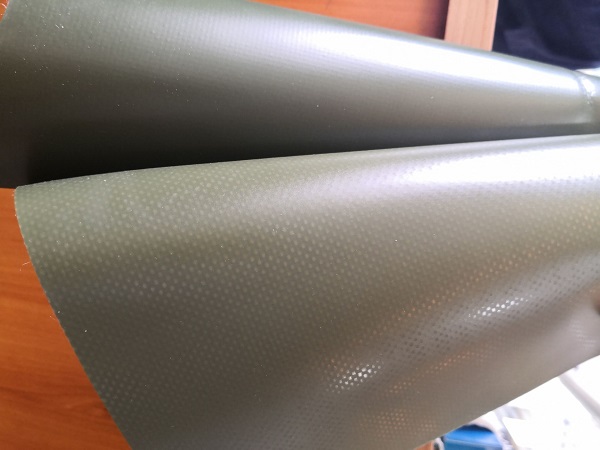 Knife coated PVC tarpaulin