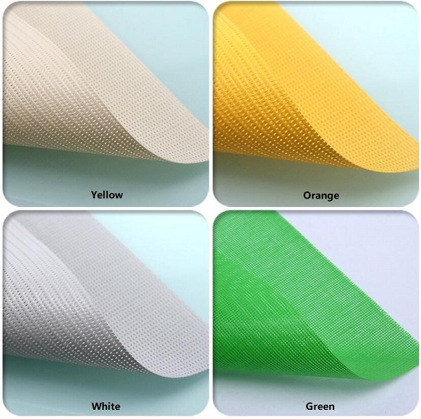 Fiberglass sunshades fabrics material