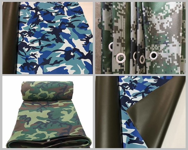 camouflage tarpaulin