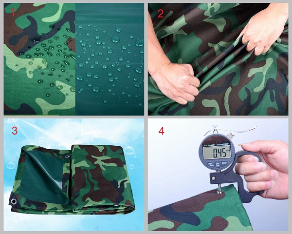 camouflage tarpaulin sheet