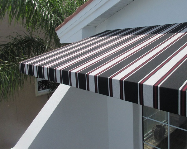 Acrylic coated awning fabric