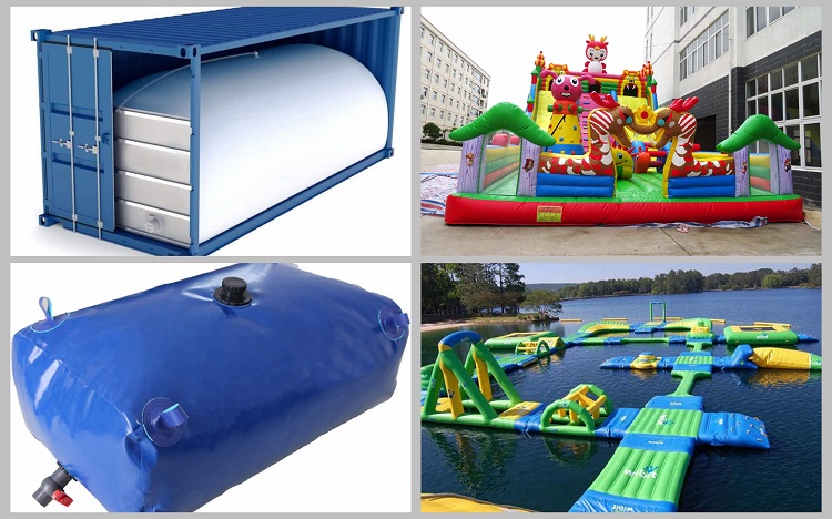 PVC coated fabric for inflatables
