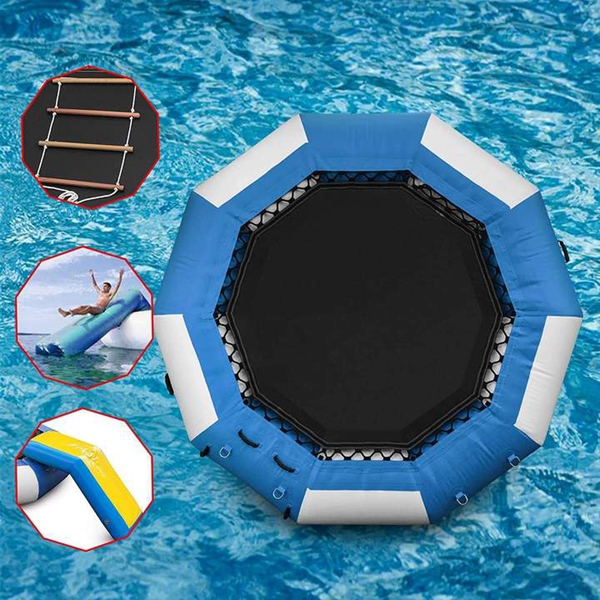 trampolin inflable acuatico