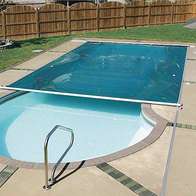 Swimming Pool Covering Tarpaulin-Cubierta de la cubierta de la piscina