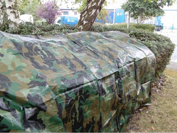 military tent fabric