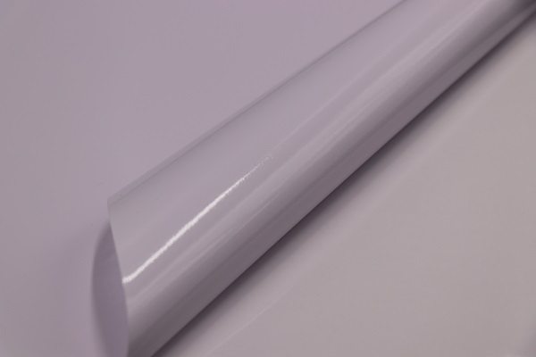 White Gloss Removable Vinyl Film