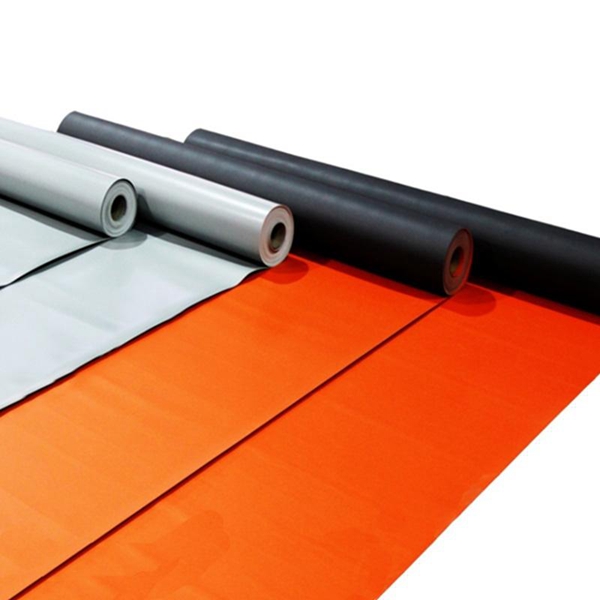 Reinforced PVC membrane (P),