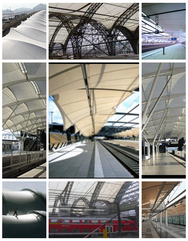 Mechanical properties PVDF  for train station