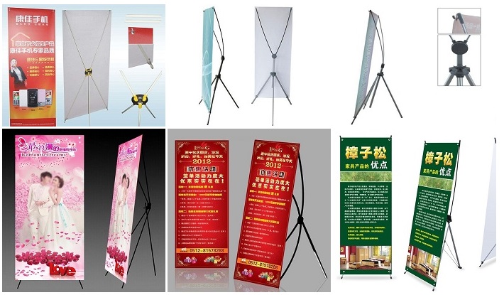 X banner stands