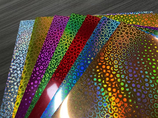 Cromo holográfico,Brillo holográfico de arcoíris,Vinilo arcoíris holográfico,vinilo de color 