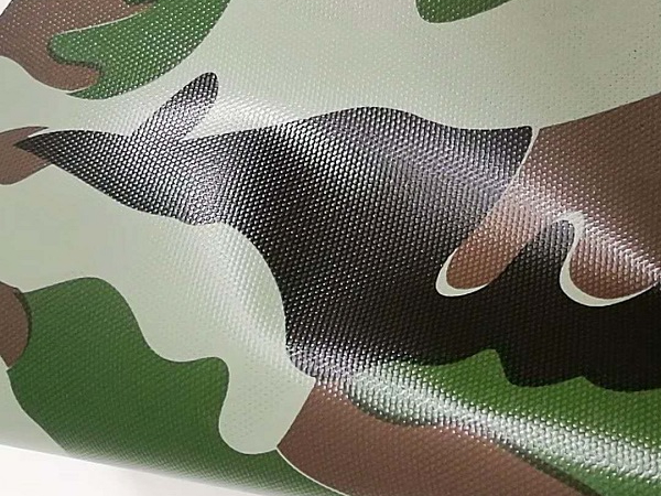 Lona de camuflaje para fundas de madera